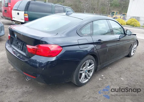 2015 BMW 435I Gran Coupe z USA, uszkodzony, nr VIN WBA4B1C59FD418371